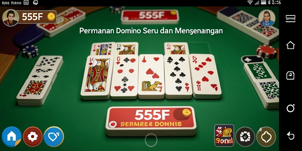 Gameplay seru dan menantang di 555F dengan teman-teman.