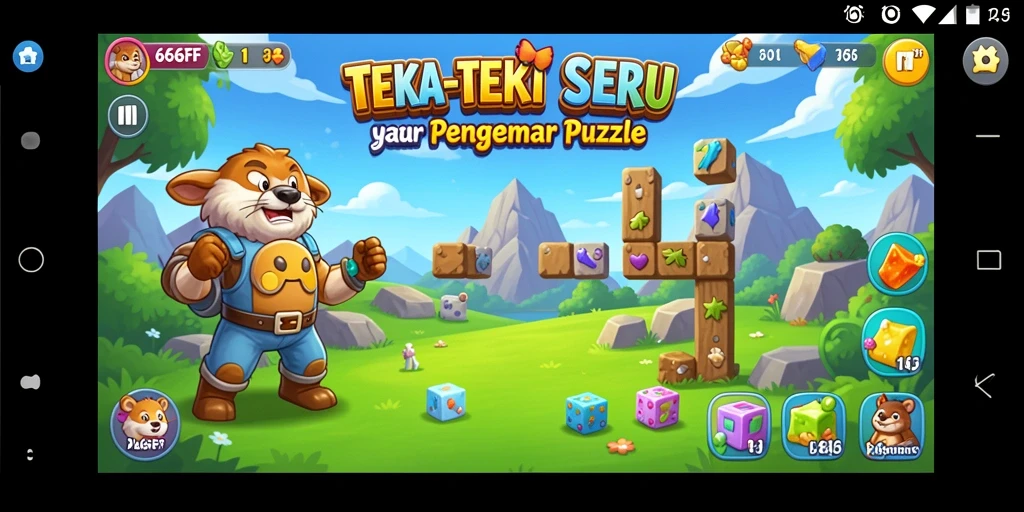 Gameplay <strong>666FF</strong> dengan tantangan teka-teki yang mengasyikkan.