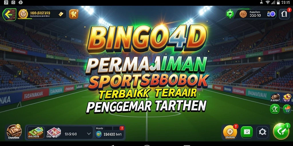 Tampilan gameplay menarik di BINGO4D dengan grafik yang menawan.