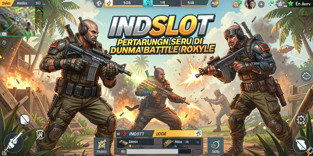 Gameplay seru dan menegangkan di arena Battle Royale.