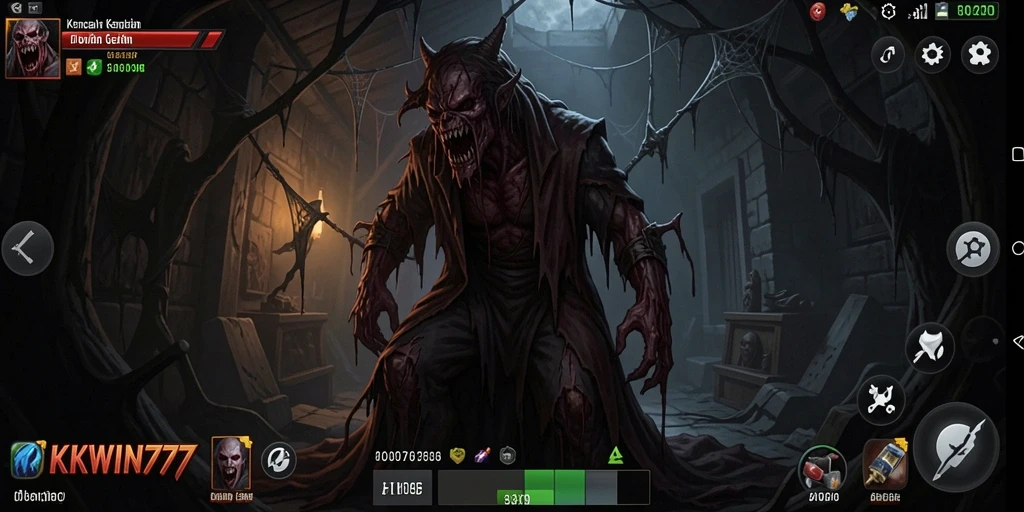 Tampilan menegangkan gameplay dari <strong>KKWIN777</strong> yang membuat jantung berdebar.