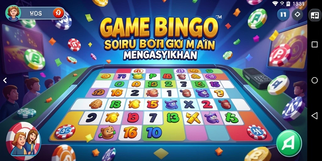Screenshot gameplay MDG188 yang menampilkan keseruan permainan Bingo.