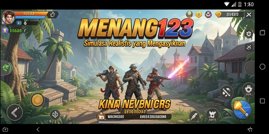 Tangkapan layar gameplay MENANG123 yang menunjukkan pengalaman simulasi interaktif.