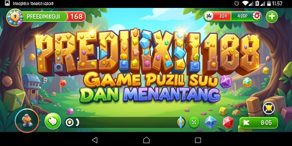 Tampilan gameplay PREDIKSI168 dengan beragam teka-teki yang menantang.