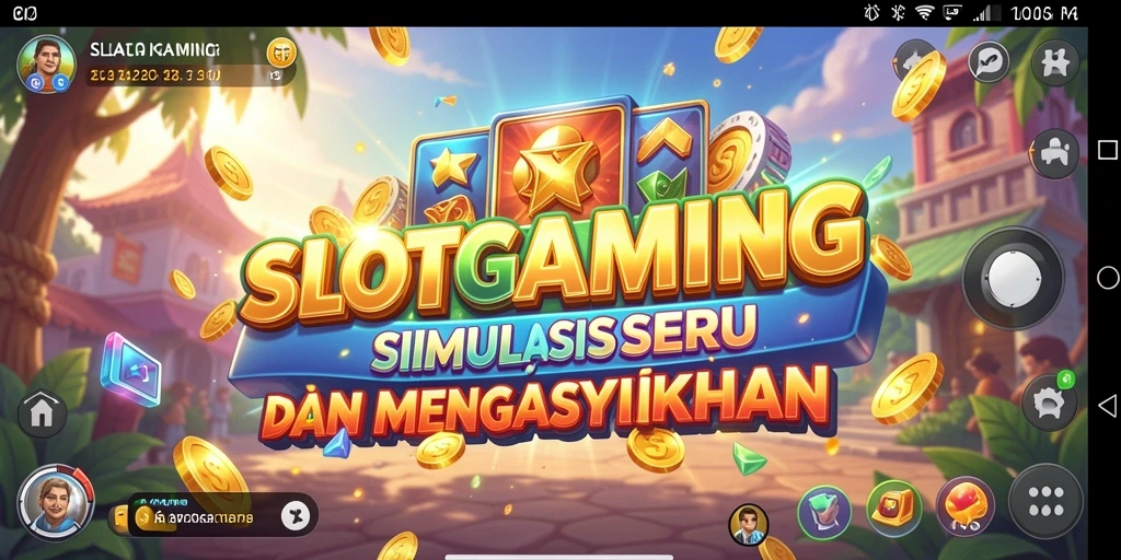 Tampilan gameplay SLOTGAMING yang seru dan menarik di mesin slot.