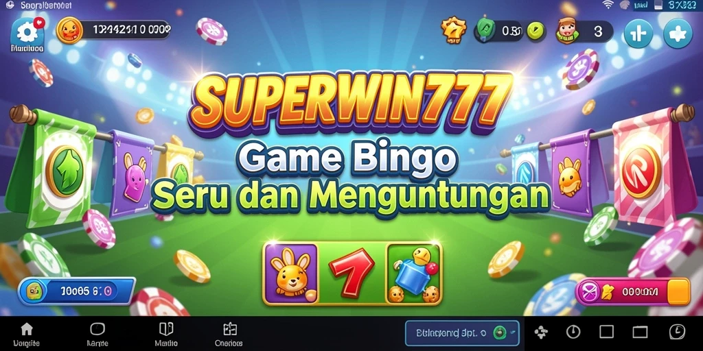 Tangkap momen seru gameplay Bingo di SUPERWIN777.