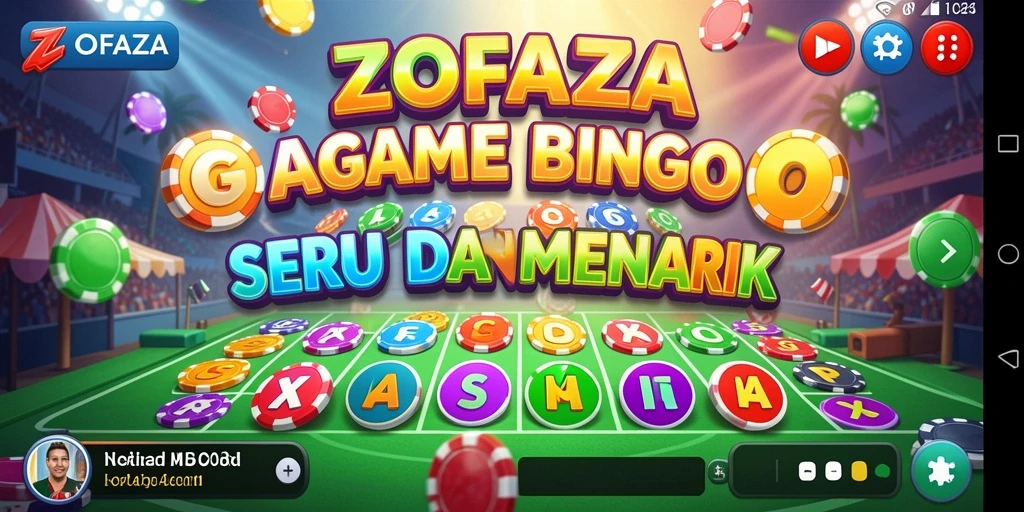 Tampilan gameplay menarik di ZOFAZA yang menyenangkan.